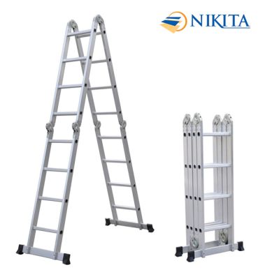 Thang nhôm gấp đa năng NIKITA A404 -T404